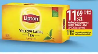 Delisso Delikatesy Herbata ekspresowa Lipton Yellow Label oferta