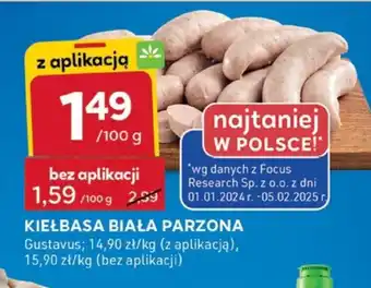 Stokrotka Optima Kiełbasa biała parzona Gustawus oferta