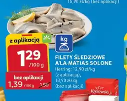 Stokrotka Optima Filety śledziowe a'la Matias solone oferta