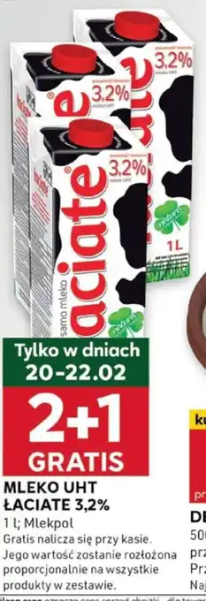 Stokrotka Optima Mleko UHT Laciate 3,2% oferta