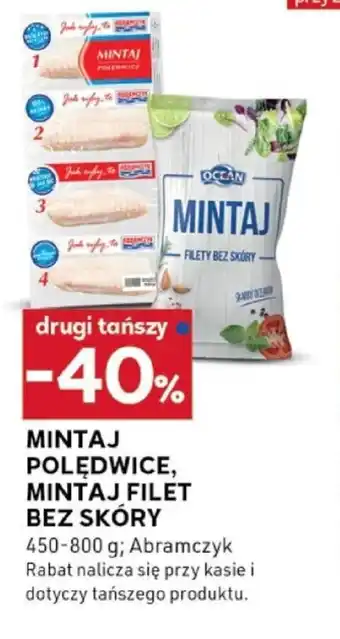 Stokrotka Optima Mintaj polędwice, mintaj filet bez skóry oferta