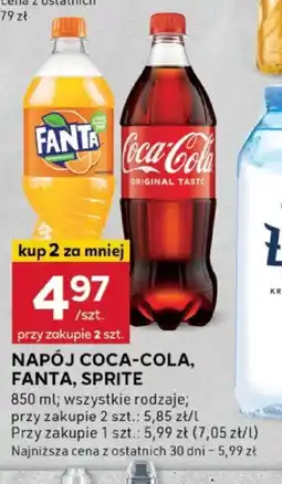 Stokrotka Optima Napój Coca-Cola, Fanta, Sprite oferta