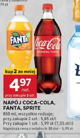 Stokrotka Optima Napój Coca-Cola, Fanta, Sprite oferta