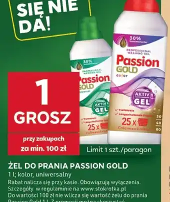 Stokrotka Optima Zel do prania Passion Gold oferta