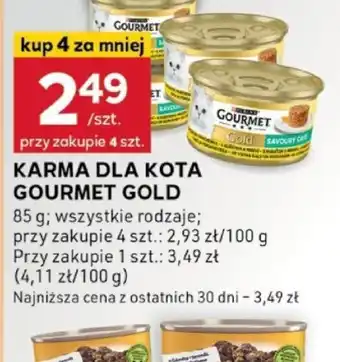 Stokrotka Optima Karma dla kota Gourmet Gold oferta