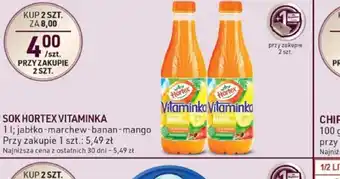 Stokrotka Optima Sok Hortex Vitaminika oferta