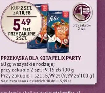 Stokrotka Optima Przekąska dla kota Felix Party oferta