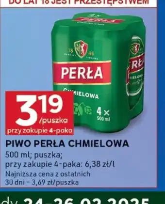 Stokrotka Optima Piwo Perła Chmielowa oferta