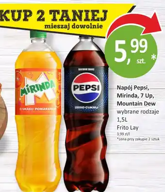 Passa Napój Pepsi, Mirinda, 7 Up, Mountain Dew oferta