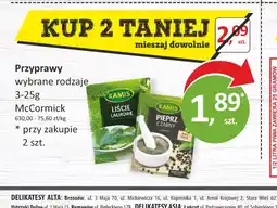 Passa Przyprawy Kamis/McCormick oferta