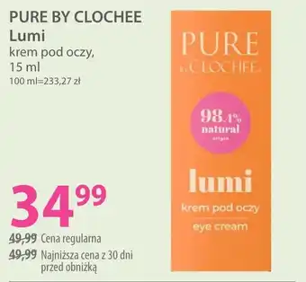 Hebe Pure by clochee lumi krem pod oczy oferta