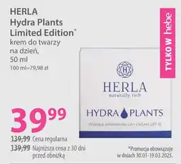 Hebe HERLA Hydra Plants krem do twarzy na dzień oferta