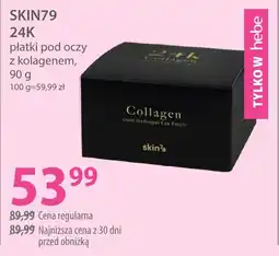 Hebe Skin79 24k płatki pod oczy z kolagenem oferta