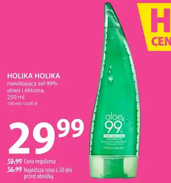 Hebe Holika holika nawilżający żel 99% aloes i ektoina oferta