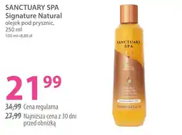 Hebe Sanctuary spa signature natural olejek pod prysznic oferta