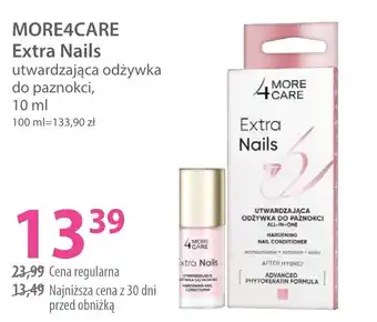 Hebe More4care extra nails utwardzająca odżywka oferta