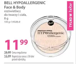 Hebe Bell hypoallergenic face & body rozświetlacz oferta