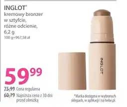 Hebe Inglot kremowy bronzer w sztyfcie oferta