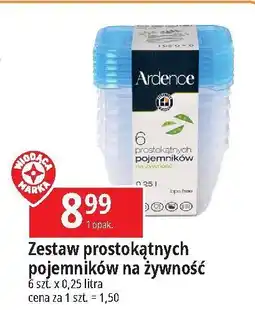 E.Leclerc Pojemnik do żywności 250 ml Wiodąca Marka Ardence oferta