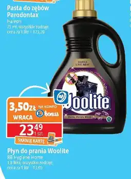 E.Leclerc Płyn do prania Woolite Dark Black & Denim oferta