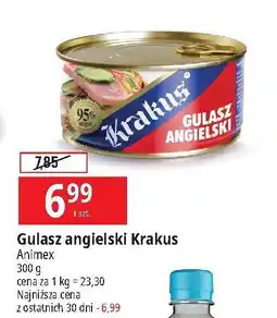 E.Leclerc Gulasz angielski Krakus Animex oferta