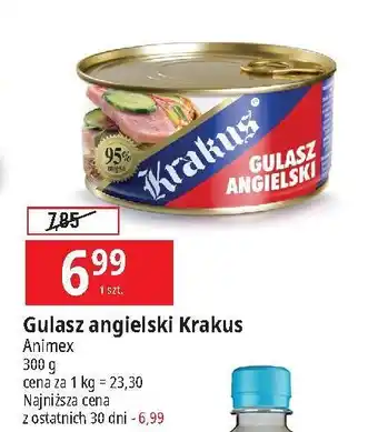 E.Leclerc Gulasz angielski Krakus Animex oferta