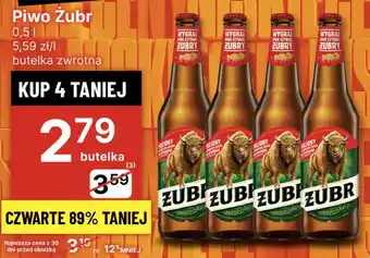 Delikatesy Centrum Piwo Żubr oferta