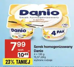 Delikatesy Centrum Serek homogenizowany Danio oferta