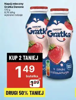 Delikatesy Centrum Napój mleczny Gratka Danone oferta