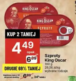 Delikatesy Centrum Szproty King Oscar oferta