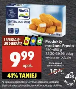 Delikatesy Centrum Produkty mrożone Frosta oferta