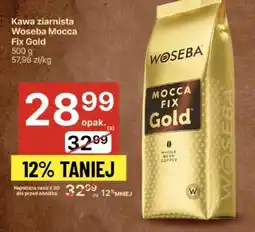 Delikatesy Centrum Kawa ziarnista Woseba Mocca Fix Gold oferta