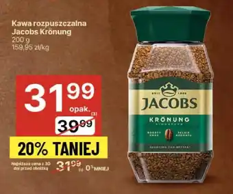 Delikatesy Centrum Kawa rozpuszczalna Jacobs Kronung oferta