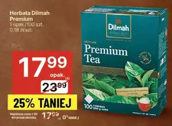 Delikatesy Centrum Herbata Dilmah Premium oferta