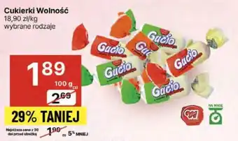 Delikatesy Centrum Cukierki Wolność oferta