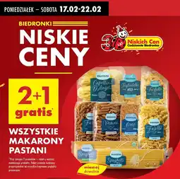 Biedronka Makaron spaghetti ekspress Pastani oferta