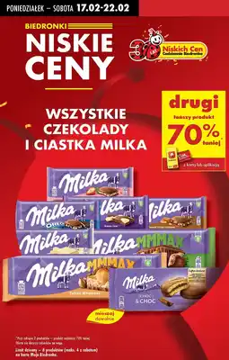 Biedronka Czekolada Milka Oreo oferta