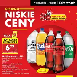 Biedronka Napój tonic water Kinley oferta