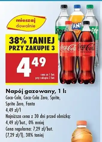 Biedronka Napój pomarańczowy Fanta oferta