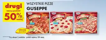 Biedronka Pizza z szynką i pieczarkami Dr. Oetker Guseppe oferta