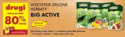 Biedronka Herbata z pigwą i granatem Big-Active Zielona oferta