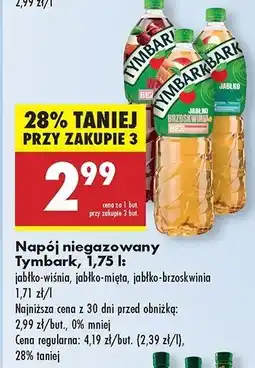 Biedronka Napój jabłko-brzoskwinia Tymbark 1936 oferta