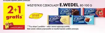 Biedronka Czekolada gorzka klasyczna 64% E. Wedel oferta