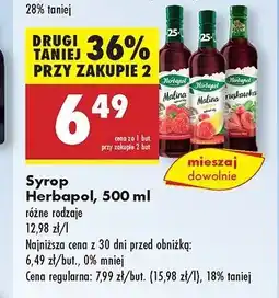 Biedronka Syrop truskawkowy Herbapol oferta