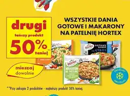 Biedronka Makaron na patelnię penne z sosem serowym Hortex oferta