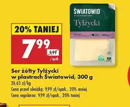 Biedronka Ser tylżycki Światowid oferta