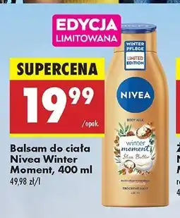 Biedronka Mleczko do ciała winter moment Nivea oferta