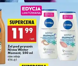 Biedronka Żel pod prysznic cacoa & macadamia oil Nivea Winter Moment oferta