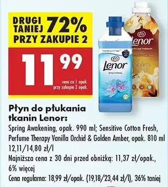 Biedronka Płyn do płukania gold orchid Lenor Parfumelle oferta