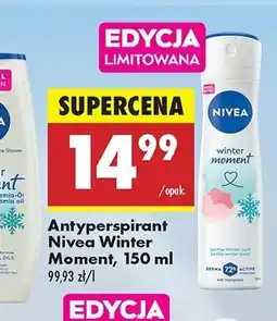 Biedronka Antyperspirant winter moment Nivea oferta